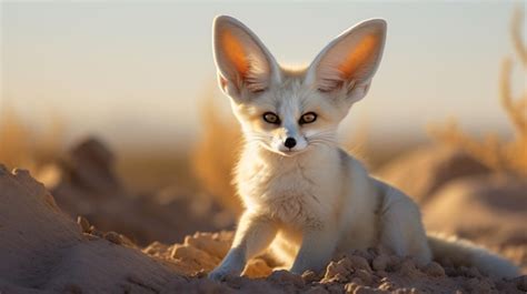  Fretful! Unveiling the Mystifying World of the Fennec Fox, with its Enchanting Large Ears and Remarkable Desert Adaptations